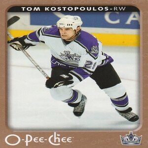 Tom Kostopoulos - 2006/2007 O Pee Chee Hockey Card